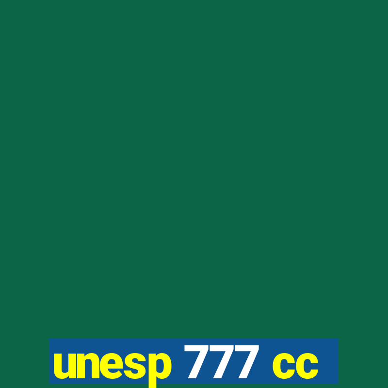 unesp 777 cc